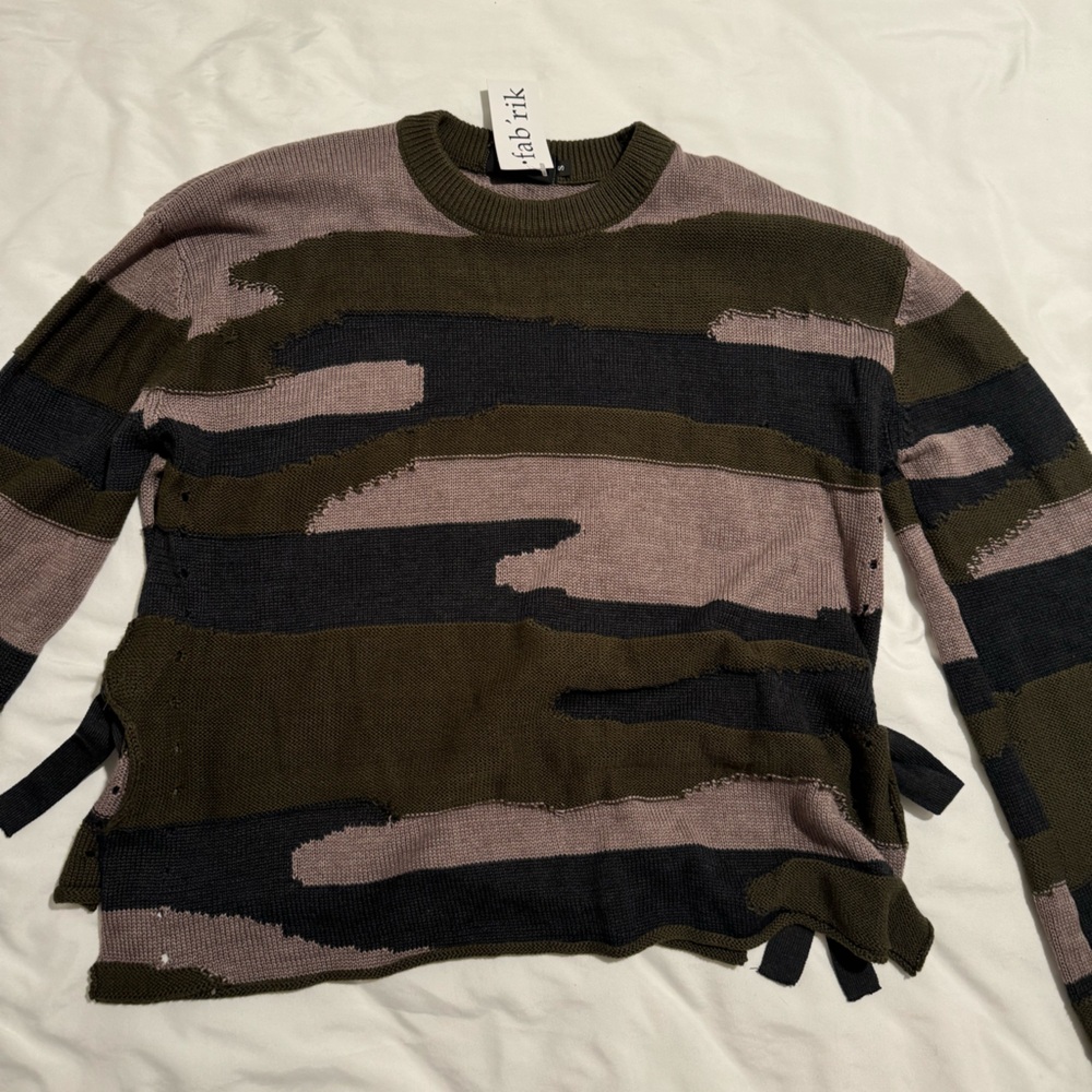 Fabrik Camo Sweater